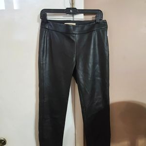 MK Faux Leather Pants